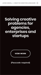 Mobile Screenshot of newellcreative.com